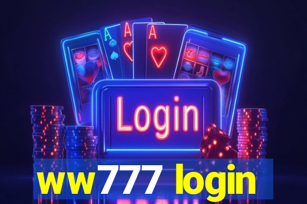 ww777 login